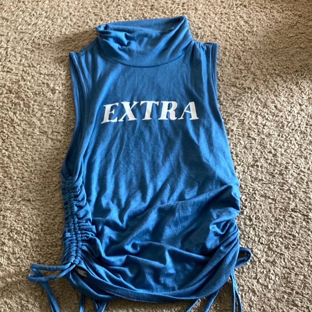 Blue tank top (new)